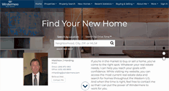 Desktop Screenshot of matthardingrealestate.com